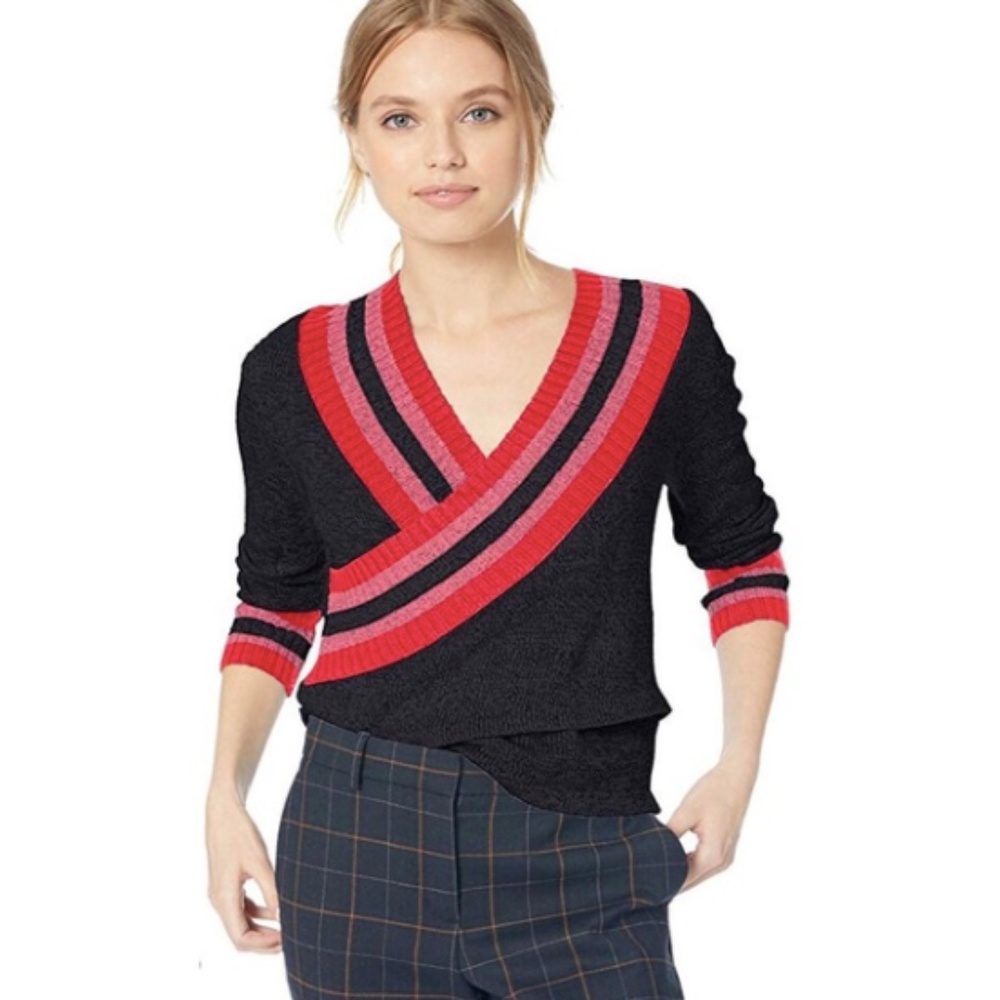 C/Meo Collective Women's Crossover Wrap Sweater